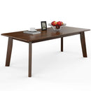 Rectangular Modern Wooden Coffee Table with Rubber Leg by LJGDeals