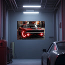 Car light up sign, Car neon light sign, Car wall art lighted, Car led wall decor, Car led sign, Garage neon sign, Neon painting art For Man - UvCar19