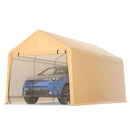 9 x 17 Feet Heavy Duty Carport Canopy-Yellow by LJGDeals