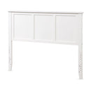 Full Wood Headboard Flat Panel with Pre-drilled Holes and Height Adjustment by LJGDeals
