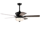 52 Inch Ceiling Fan with 3 Wind Speeds and 5 Reversible Blades by LJGDeals