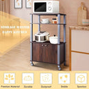 Microwave Rack Stand Rolling Storage Cart by LJGDeals