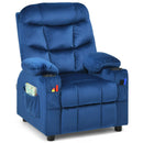 Kids Recliner Chair with Cup Holder and Footrest for Children by LJGDeals