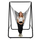 Hanging Padded Hammock Chair with Stand and Heavy Duty Steel by LJGDeals