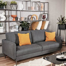Modern Loveseat with Comfy Backrest Cushions by LJGDeals