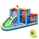Inflatable Kids Water Slide Bounce Castle with 480W Blower by DirectDeals