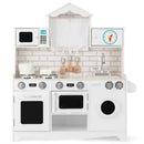 Wooden Kids Kitchen with Washing Machine by LJGDeals