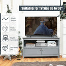 44 Inch Wooden Storage Cabinet TV Stand by LJGDeals