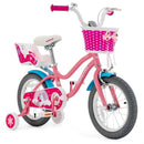 16 Inch Kids Bike with Training Wheels and Storage Basket by LJGDeals