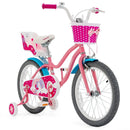 16 Inch Kids Bike with Training Wheels and Storage Basket by LJGDeals