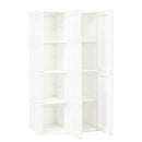 Foldable Armoire Wardrobe Closet with 8 Cubby Storage by LJGDeals