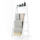 4-Tier Wall Leaning Ladder Shelf Stand by LJGDeals