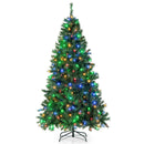 7 Feet Christmas Tree Pre-Lit 3-Minute Quick Shape by LJGDeals