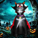4.7 Feet Halloween Inflatable Vampire Cat with Red Cloak by LJGDeals