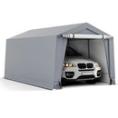 10 x 16/10 x 20 Feet Outdoor Heavy-Duty Carport with 2 Doors by LJGDeals