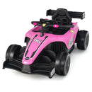 12V Kids Ride on Electric Formula Racing Car with Remote Control-Pink