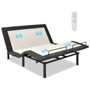 Queen Size Adjustable Bed Base Electric Bed Frame with Massage Modes by LJGDeals