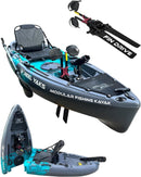 Raptor 9.5ft Fin Drive Modular Fishing Kayak by ReelYaks