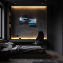 Car light up sign, Car neon light sign, Car wall art lighted, Car led wall decor, Car led sign, Garage neon sign, Neon painting art For Man - UvCar23