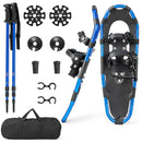 21/25/30 Inch Lightweight Terrain Snowshoes with Flexible Pivot System by LJGDeals