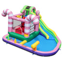 9-in-1 Inflatable Sweet Candy Water Slide Park by LJGDeals