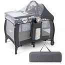 Portable Baby Nursery Center 4-in-1 Portable Travel Crib by LJGDeals