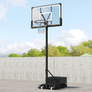 Portable Basketball Hoop Outdoor Basketball Goal System Adjustable for Kids Teens Adults by LJGDeals