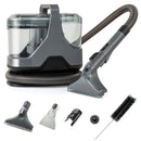 600W Upholstery Cleaner Machine with 15Kpa Powerful Suction and Versatile Attachments-Gray by LJGDeals
