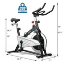Magnetic Stationary Bike with Heart Rate by LJGDeals