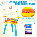 24-Key Piano Keyboard DJ Drum Combination with Microphone and MP3 by LJGDeals