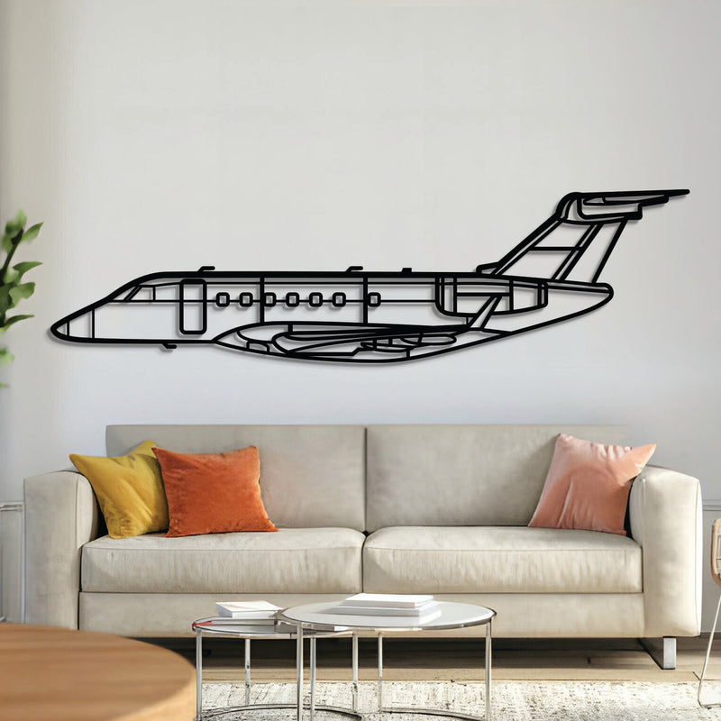 Legacy 500 Metal Aircraft Wall Art - NCP0577