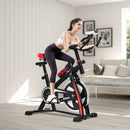 Household Adjustable Indoor Exercise Cycling Bike Trainer with Electronic Meter by LJGDeals