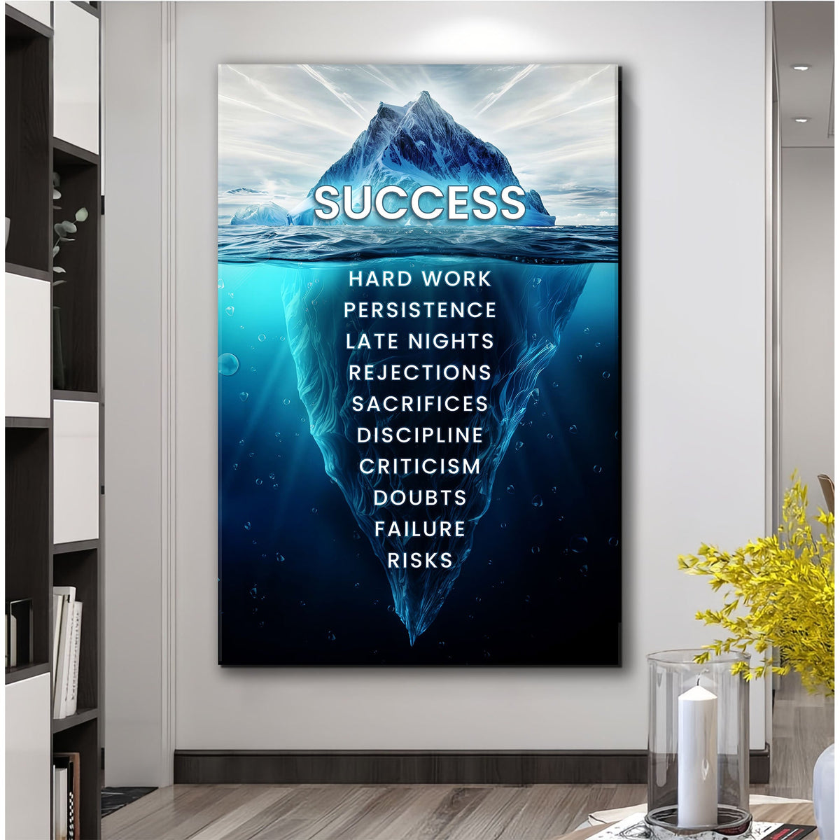 Success Motivational Wall Sign, photo 2 of 10