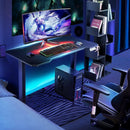 Electric Standing Gaming Desk with Height Adjustable Splice Board by LJGDeals