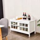 50 Inch Modern Wood Large TV Stand Entertainment Center for TV by LJGDeals