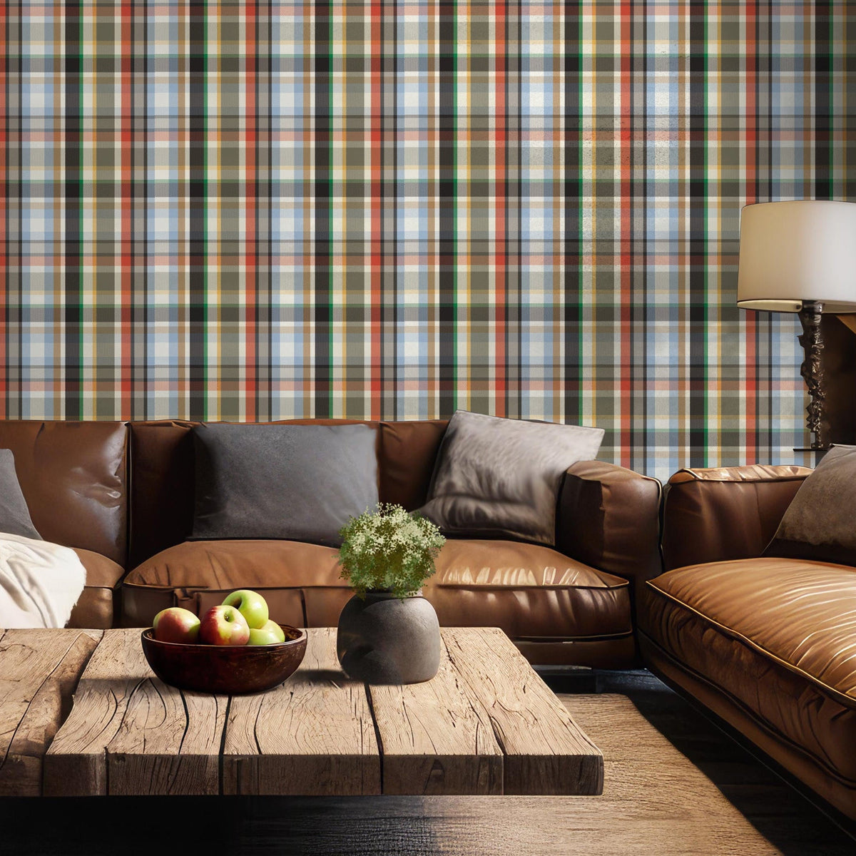 Samuel Wallpaper by Painted Hawk Design