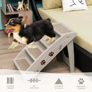 Collapsible Plastic Pet Stairs 4 Step Ladder for Small Dog and Cats by LJGDeals