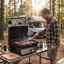 Portable Gas Griddle 1-Burner with Ceramic Non-Stick Plate by LJGDeals