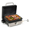 Portable Gas Griddle 1-Burner with Ceramic Non-Stick Plate by LJGDeals
