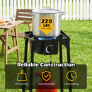 Propane Camping Stove 80000 BTU Single Burner with Regulator by DirectDeals