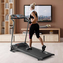 1.0 HP Electric Mobile Power Foldable Treadmill with Operation Display for Home by LJGDeals