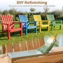Acacia Wood Patio Dining Chair with Curved Seat & Armrests by DirectDeals