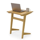 C-Shaped End Table Set of 2 with Wood Veneer Top by LJGDeals