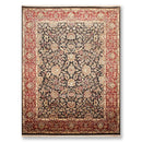 9x12 Black, Rust Hand Knotted Traditional 100% Wool Persian Oriental Area Rug