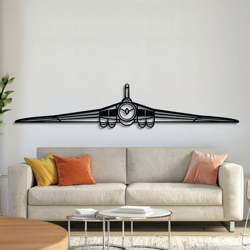 Vulcan Front Metal Aircraft Wall Art - NCP0609