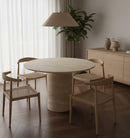 Nest Travertine Dining Table by Marmony Concept
