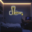 Beer Metal Neon Wall Art- LN0027