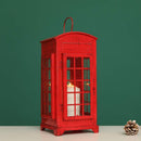 12''High Decorative CandleTelephone Booth Lantern by JHY DESIGN