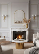 Arched Mirror - Brass Bathroom Mirror