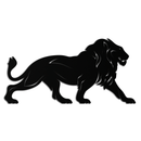 Majestic Lion Metal Wall Art - Steel Wall Decor for Home and Office -KAF002